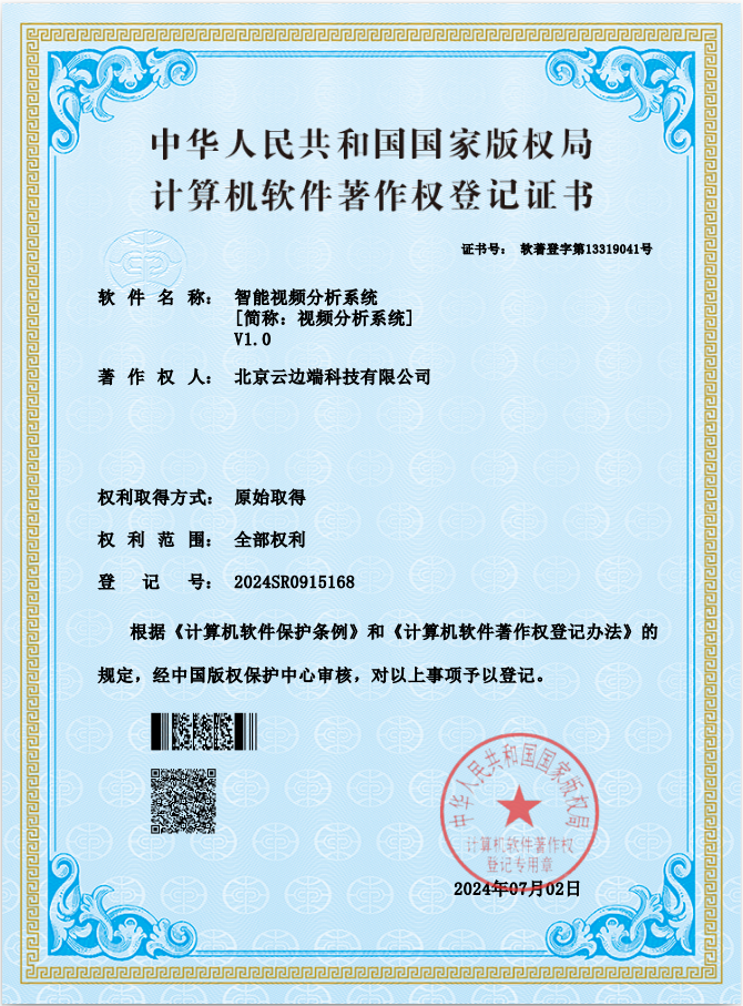 智能视频分析系统